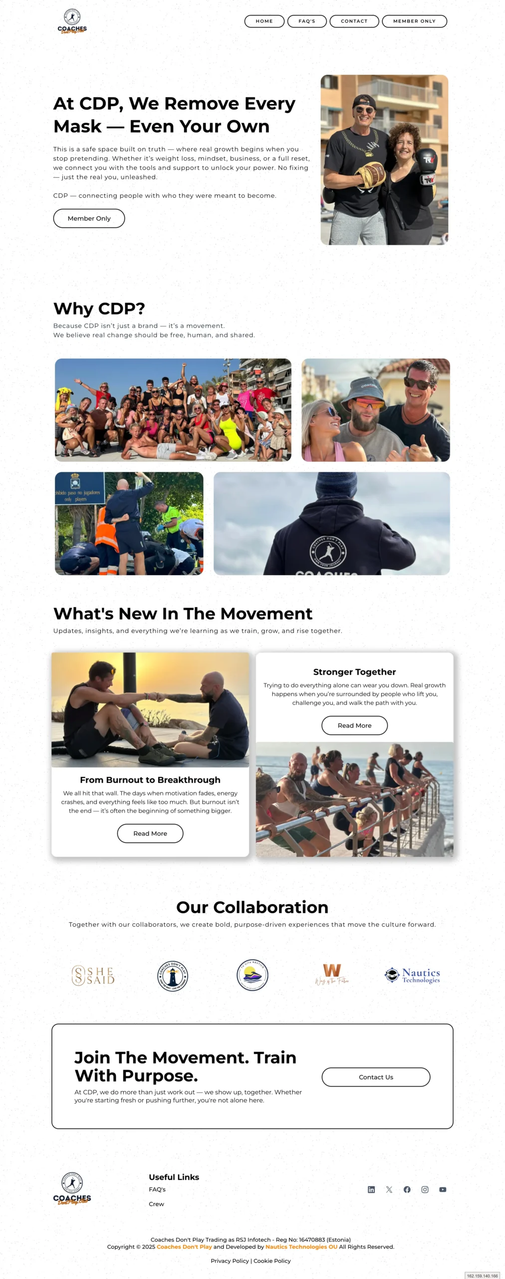 CDP Club: Building a Paid Community Platform for Coaches Don’t Play