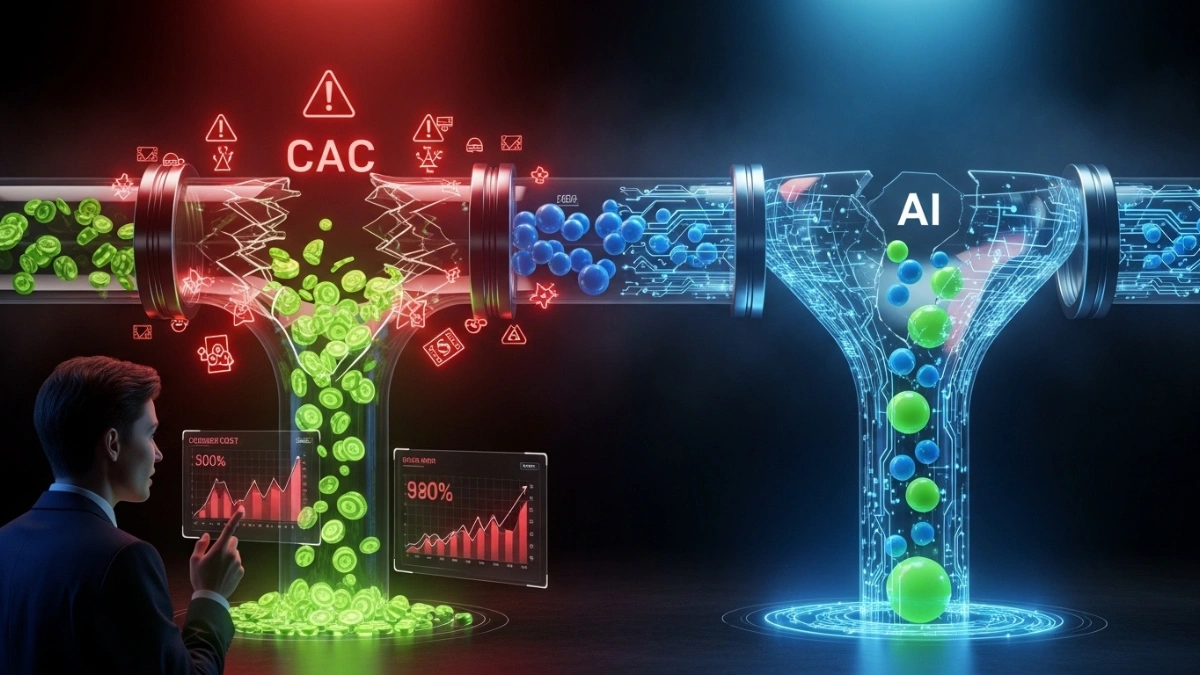 CAC Is Rising Funnels Must Be Smarter (Or You’ll Bleed Cash)